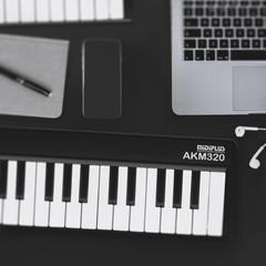 midiplus AKM320 USB Midi Keyboard Controller 32 Mini Size Key