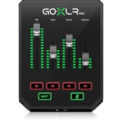 TC Helicon GO XLR MINI USB Audio Interface Mixer Midas Preamp Stream NEW