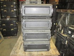 Rackmount 03U x24 ECS Legacy Composite Shock Mount Shockmount Case Black VGU