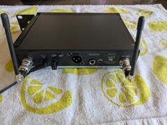 Shure BLX4R H9 Wireless Receiver w/ Antennas, Power Cable, 1 Rack Mount Ear