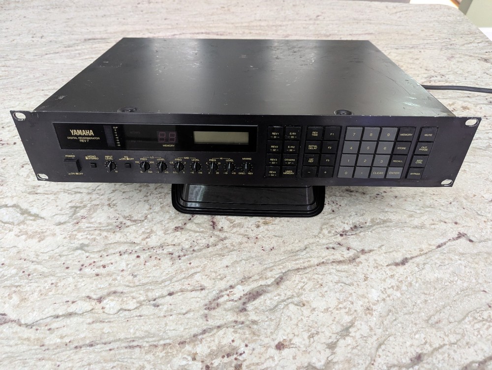Yamaha REV7 Digital Reverb Echo Delay Flanger Chorus Tremelo – Fully Tested