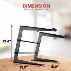 PYLE-PRO PLPTS25 Laptop Computer Stand for DJ