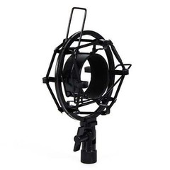 Black Shock Mount fits Audio-Technica AT4033, AT4033A, AT4047MP, AT4047/SV