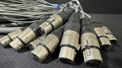 12 Channel Cannon Multipin Snake + XLR Fan In/Out Audio Stage Cable, 20′ to 330′