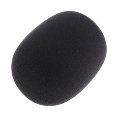 Large Size Black Microphone Foam Recording 5cm 70 x 120mm