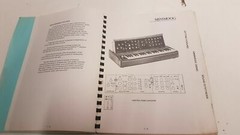 1978 MINI MOOG MANUAL