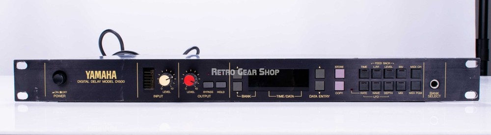 Yamaha D1500 Digital Delay Vintage 19″ Rack Effect