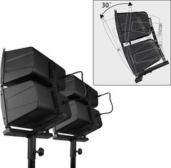 PRORECK CLUB 4000 Line Array PA System 18″ DJ Subwoofer Speakers Combo 4000W