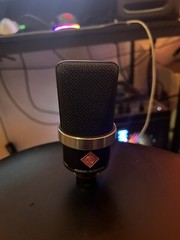Neumann TLM 102-MT Large Diaphragm Cardioid Microphone – Black