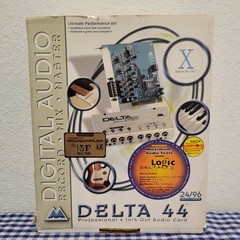 M-Audio Delta 44 Professional 4 In / 4 Out Audio PCI Card and Breakout Box