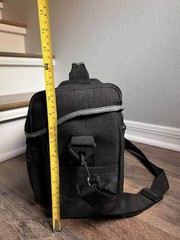 Vintage Solidex Multi-Compartment Audio Equipment Bag w/ Removable Strap