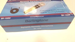 Berlingtone BR-100M Dynamic Vocal Microphone – Metal Casing, ON/OFF Switch