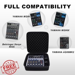 DR·AMIU Mixer Case Mackie ProFX6v3 Behringer Xenyx 802S