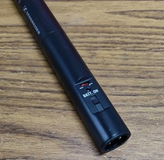 WINDSCREEN DENT Sennheiser ME 66 Shotgun Microphone & K6P Phantom Power Module
