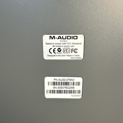 M-Audio iControl DAW Controller USB Compatible Rotary Encoders MIDI In USB