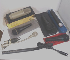 Vintage Microphones, Various Brands and Models You Pick.
