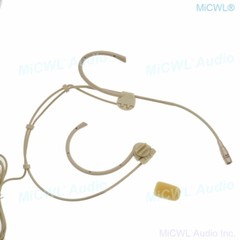Foldable Headset Cardioid Microphone for MiPro ACT Wireless Belt Mic System