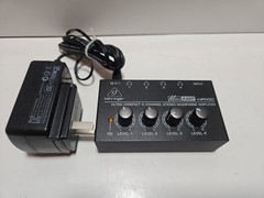 Behringer MicroAMP HA400 Ultra Compact 4-Channel Stereo Headphone Amplifier
