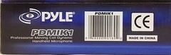 Pyle – PDMIK1 – Professional Moving Coil Dynamic Handheld Microphone