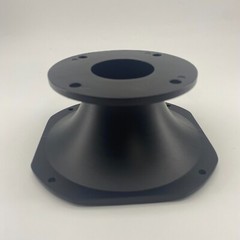 6″ Octagon High Frequency Aluminum Horn for 2″ Bolt On Exit Drivers 3″ Thickness