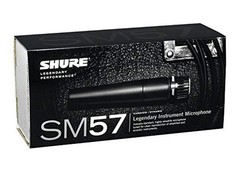 Shure SM57-LC Cardioid Dynamic Instrument Microphone – 2 Pack, XLR