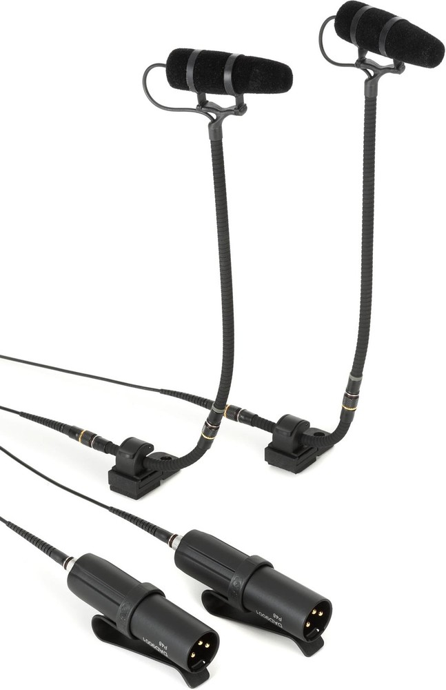 DPA 4099 CORE+ Stereo Instrument Microphone System with Accordion Mounting Clips