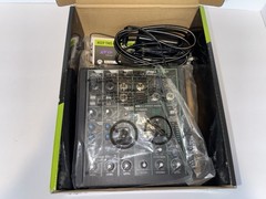 Mackie PROFX6V3 6 Channel Professional Effects Compact Mixer USB Open Box