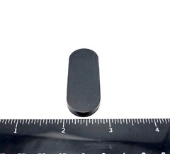 2″ x 3/4″ Oval Rubber Stick on Feet 3/16″ Thick 3M Adhesive Backing Bumper Pads