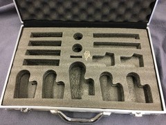 Pyle Aluminum Locking Hard Shell Microphone Case 16.75×10.5×2″