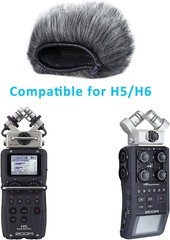 SUNMON H5, H6 Windscreen Microphone Wind Muff Fits for Zoom H5 H6 Portable Handy