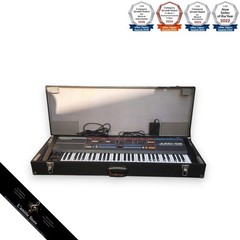 Roland JUNO106 Synthesizer Hard Case Foot Pedal Included
