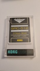 Korg SRC-512 512kbits SRAM Memory Card for Korg 01/W, X3, 03R/W