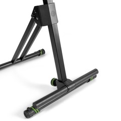Gravity GFMSEAT1BR Ergonomic Musician Stool Adjustable Backrest, Footrest & Tilt