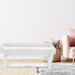 Klmnop Piano Keyboard Dust Cover for 88 Keys, Waterproof Transparent Clear