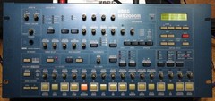 Korg MS2000R Analog Modeling Synthesizer Rackmount Module Dark Blue Manual Pro