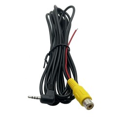 jasavdio RCA to 2.5mm AV-in Cable with Trigge Angle 2.4 meters, Red