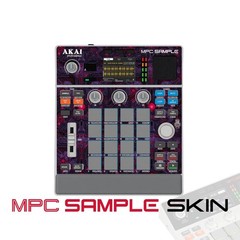 Akai MPC Sample Skin / Purple Circuit