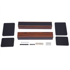 Bookshelf Speaker Stands Surround Sound Home Theater for Home, Bistro, Library
