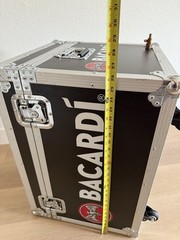 Bacardi Road Case Cooler Trunk w/ Wheels Limited edition