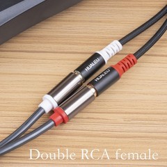 1FT XLR to 2 RCA Y Splitter Patch Cable, Dual RCA Female to XLR Male Audio Ca…