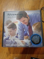 Alvoxcon Wireless Headset Lavalier Microphone System TG210 TG220 UHF 3.5mm