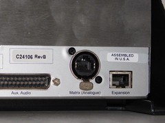 Clear Com V-24-L-7-D-AES V Series Iris 2RU 24 Key Lever Display Intercom Panel