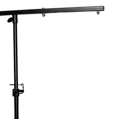 ProX Portable 9FT DJ Lighting Stand Pair w T-Bars & Carry Case
