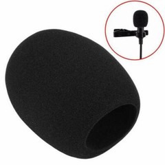 10Pcs Black Microphone Headset Grill Windscreen Sponge Foam Mic Cover US