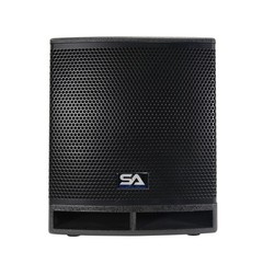 Seismic Audio 12″ 500W Powered PA Subwoofer Cabinet Bluetooth Apex-12Sub