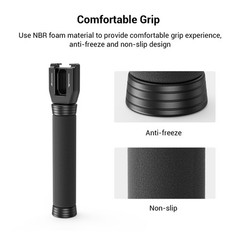 Interview Mic Handle, Stretchable Mic Handle for RODE Go, for DJI, for Hollyl…