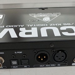 Behringer DEQ2496 Ultracurve Pro Digital 96kHz EQ RTA Mastering Processor 1U Rak