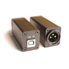 USB Audio Interface USB to AES Converter for Mixing Consoles -new