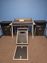 1984 Peavy Mixer, Amp, Speakers And Cables