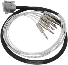 Pro Co (2) DA88BQ-5 – Analog DB25/TRS Patch Snake, 5′ 2-Pack